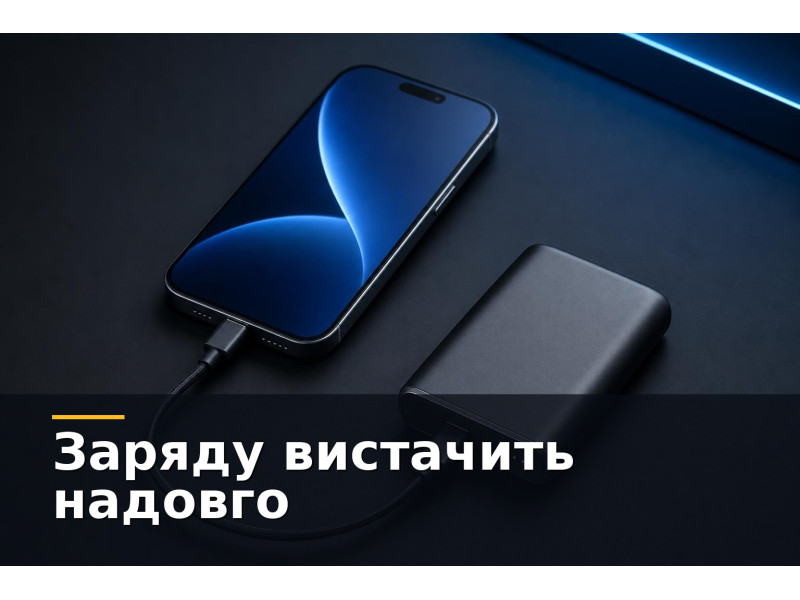 Як вибрати Power Bank для смартфона: ємність, швидка зарядка і USB-C