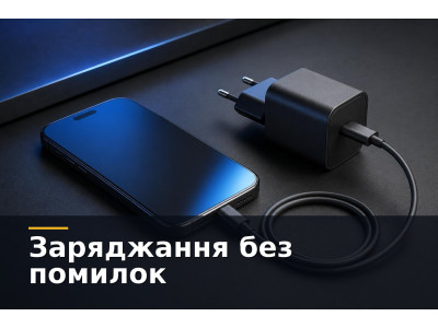 Як вибрати зарядний пристрій і кабель для смартфона