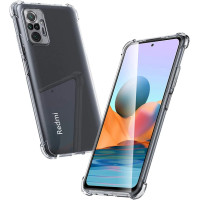 Чохол прозорий з посиленими кутами для Xiaomi Redmi Note 10 Pro 4G