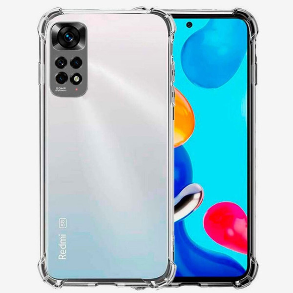 Чохол прозорий з посиленими кутами для Xiaomi Redmi Note 11 Pro