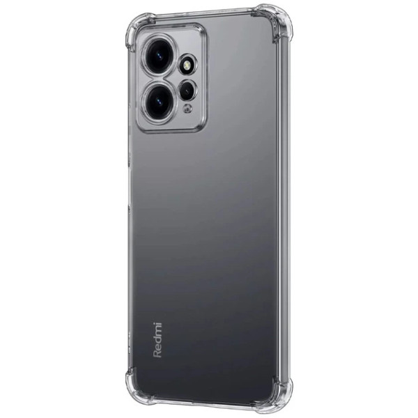 Чохол прозорий з посиленими кутами для Xiaomi Redmi Note 12 4G