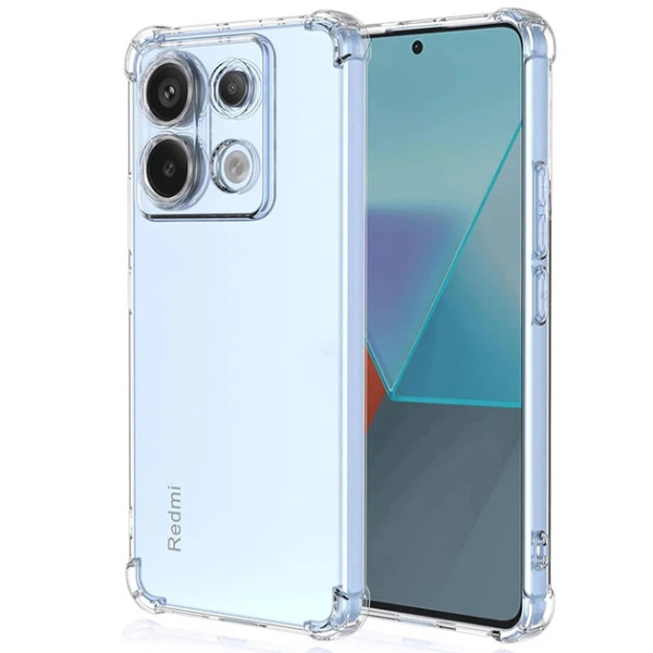 Чохол прозорий з посиленими кутами для Xiaomi Redmi Note 13 Pro 4G