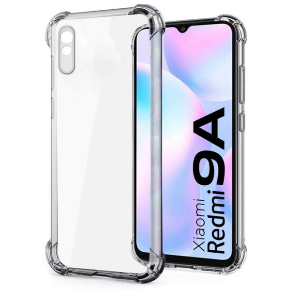 Чохол прозорий з посиленими кутами для Xiaomi Redmi 9A