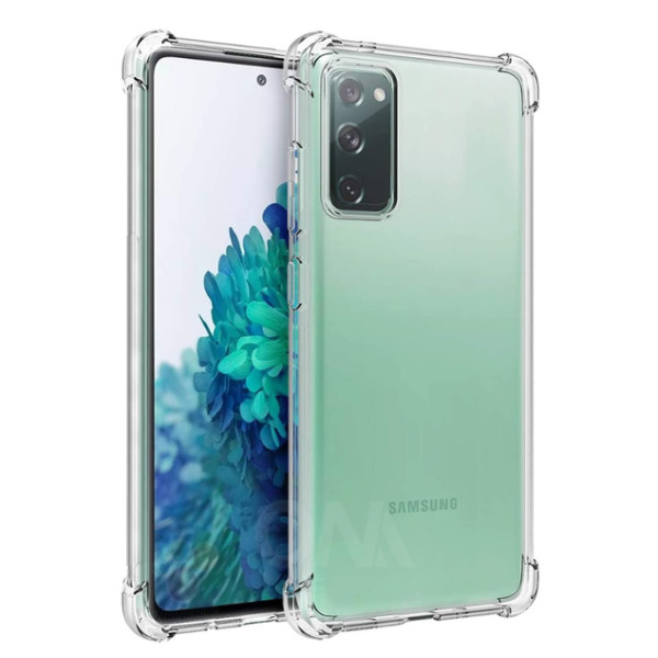 Чохол прозорий з посиленими кутами для Samsung Galaxy A03s (SM-A037F)