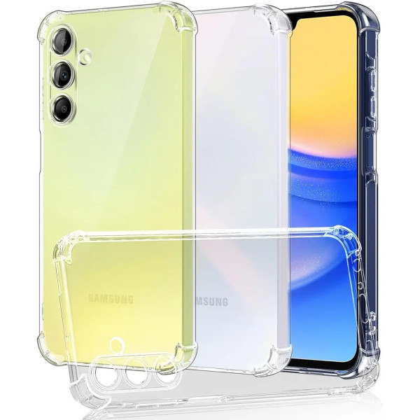 Чохол прозорий з посиленими кутами для Samsung Galaxy A15 (SM-A155)
