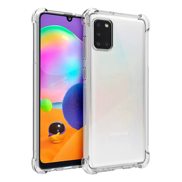 Чохол прозорий з посиленими кутами для Samsung Galaxy A31 (A315)