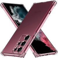 Чохол прозорий з посиленими кутами для Samsung Galaxy S22 Ultra (SM-S908B)