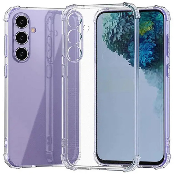 Чохол прозорий з посиленими кутами для Samsung Galaxy S24 (S921)