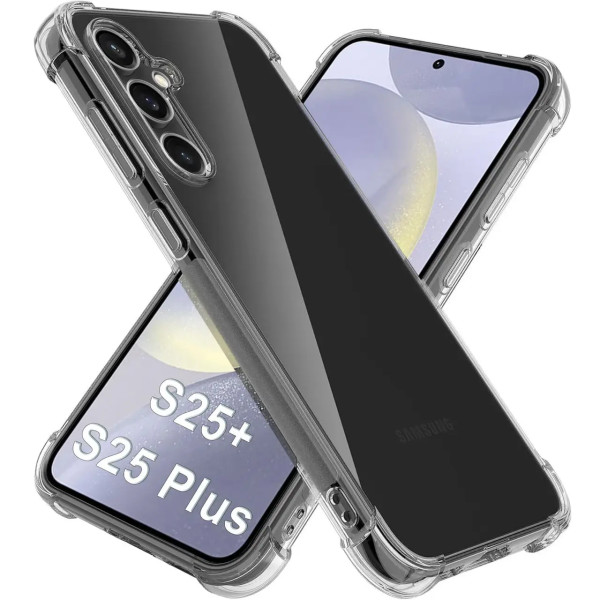 Чохол прозорий з посиленими кутами для Samsung Galaxy S25 Plus (S936)