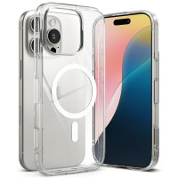 Прозрачный чехол для iPhone 16 Pro Max Clear с MagSafe
