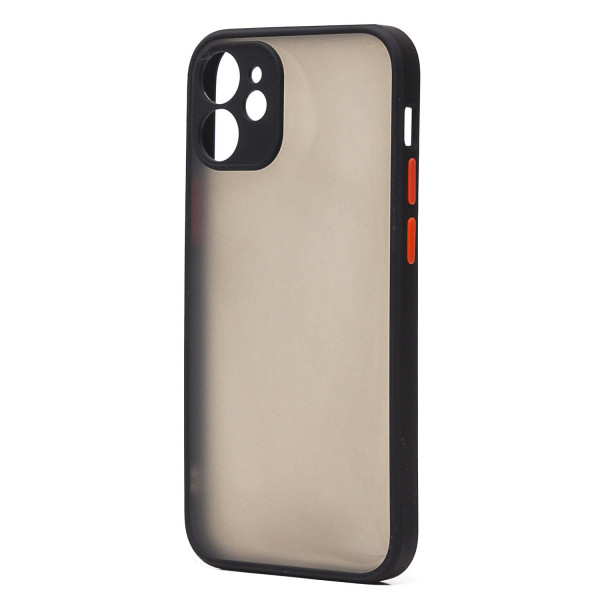Чохол Matte case для iPhone 12 Mini Black