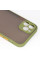 Чехол Matte case для iPhone 12 Pro Max Green