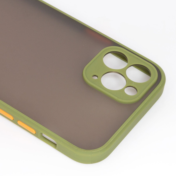 Чехол Matte case для iPhone 12 Pro Max Green