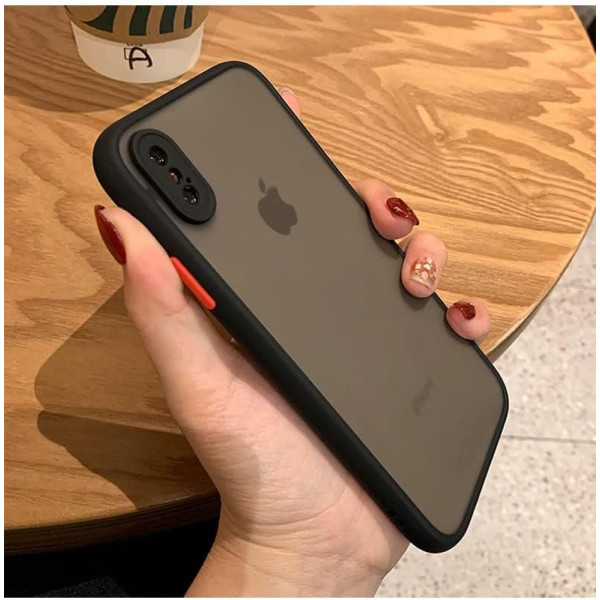 Чохол Matte case для iPhone Xs Max Black
