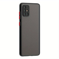 Чехол Matte case для Samsung Galaxy A71 (SM-A716) Black