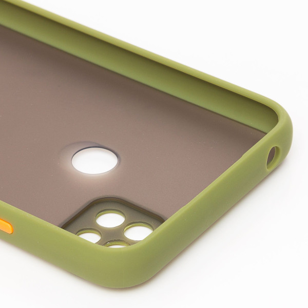Чехол Matte case для Xiaomi Redmi 9C/10A Green