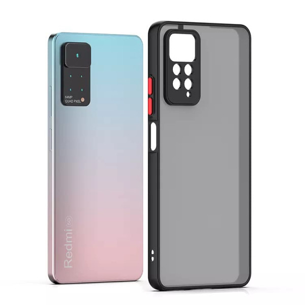 Чохол Matte case для Xiaomi Redmi Note 11/ Note 11 4G/ Note 11S 4G Black