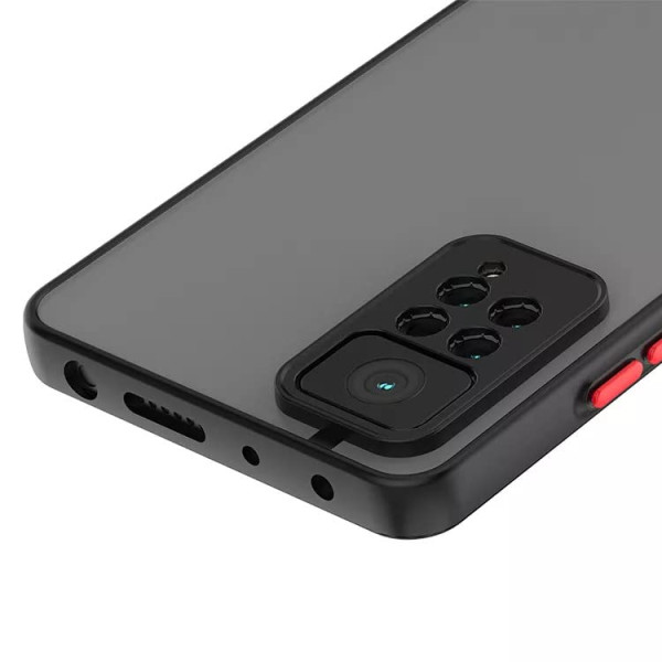 Чохол Matte case для Xiaomi Redmi Note 11/ Note 11 4G/ Note 11S 4G Black