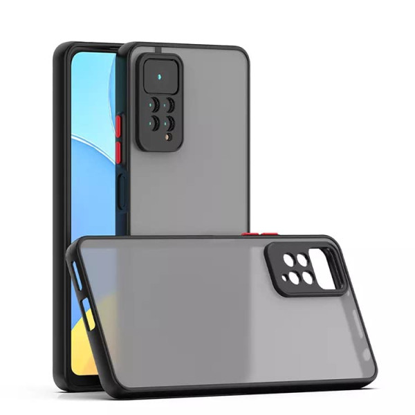 Чохол Matte case для Xiaomi Redmi Note 11/ Note 11 4G/ Note 11S 4G Black