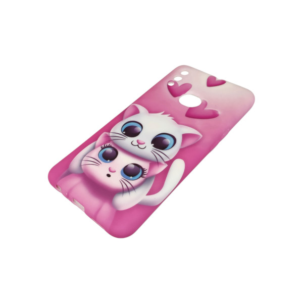 Чехол Picture для Samsung Galaxy A10s Pink Cat