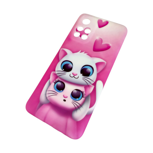 Чехол Picture для Xiaomi Poco M4 Pro 5G Pink Cat