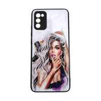 Накладка Prisma Ladies для  Samsung Galaxy A02s Purple