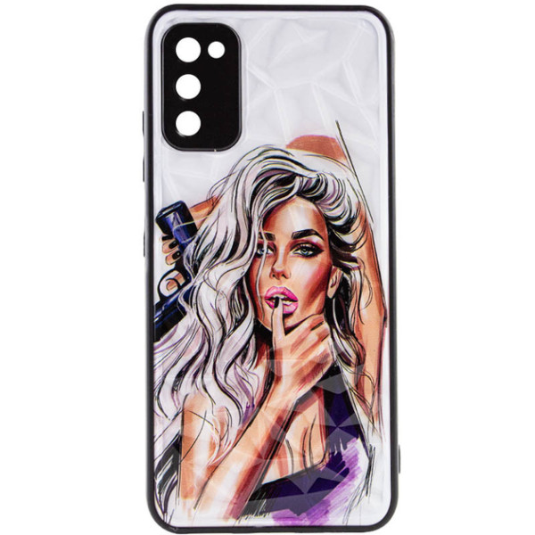 Накладка Prisma Ladies для Samsung Galaxy A03s Purple