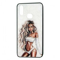 Накладка Prisma Ladies для  Samsung Galaxy A10s White