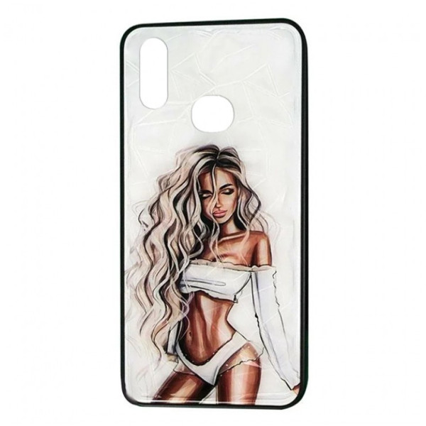 Накладка Prisma Ladies для  Samsung Galaxy A10s White
