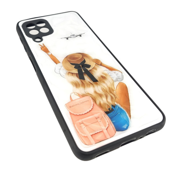 Накладка Prisma Ladies для Samsung Galaxy A12 Airplane