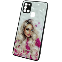 Накладка Prisma Ladies для  Samsung Galaxy A21s Pink