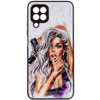 Накладка Prisma Ladies для  Samsung Galaxy A22 Purple