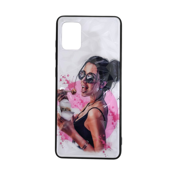 Накладка Prisma Ladies для  Samsung Galaxy A31 Pink Sun