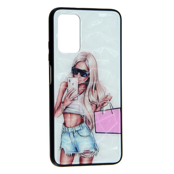 Накладка Prisma Ladies для  Xiaomi Redmi Note 10 5G Pink Bag