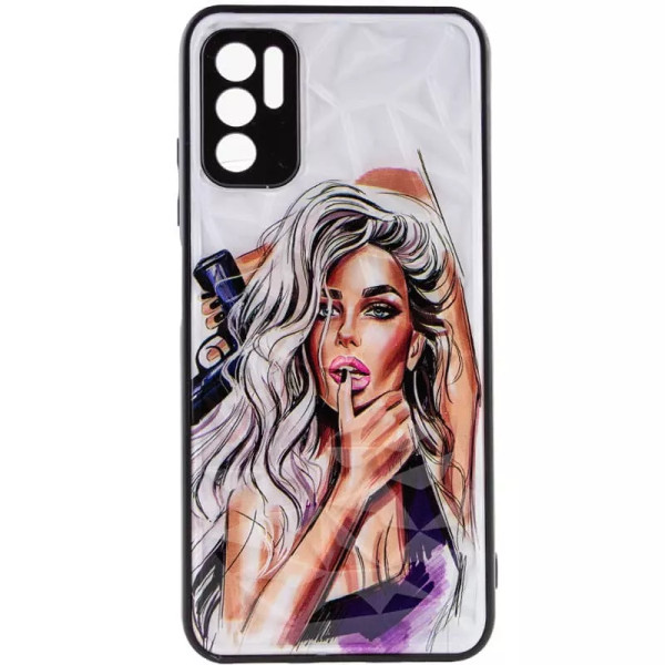 Накладка Prisma Ladies для  Xiaomi Redmi Note 10 5G Purple