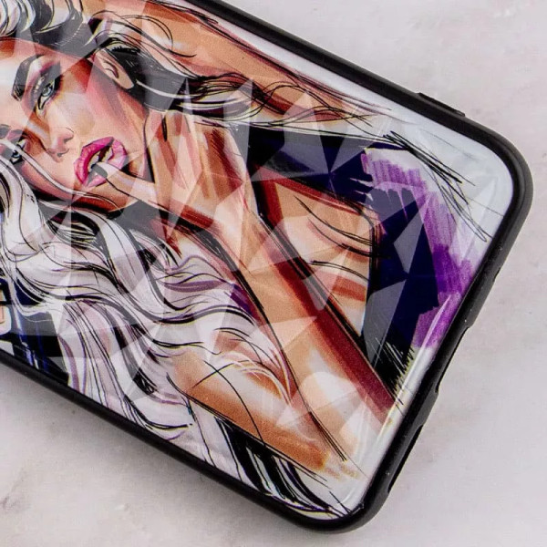 Накладка Prisma Ladies для  Xiaomi Redmi Note 10 5G Purple