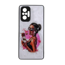 Накладка Prisma Ladies для  Xiaomi Redmi Note 10 Pro Pink Sun