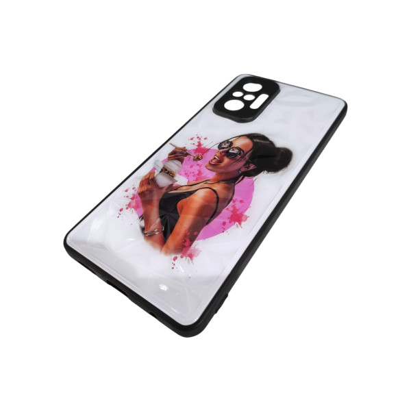 Накладка Prisma Ladies для  Xiaomi Redmi Note 10 Pro Pink Sun