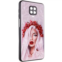 Накладка Prisma Ladies для  Xiaomi Redmi Note 9 Pro Ukrainian Girl