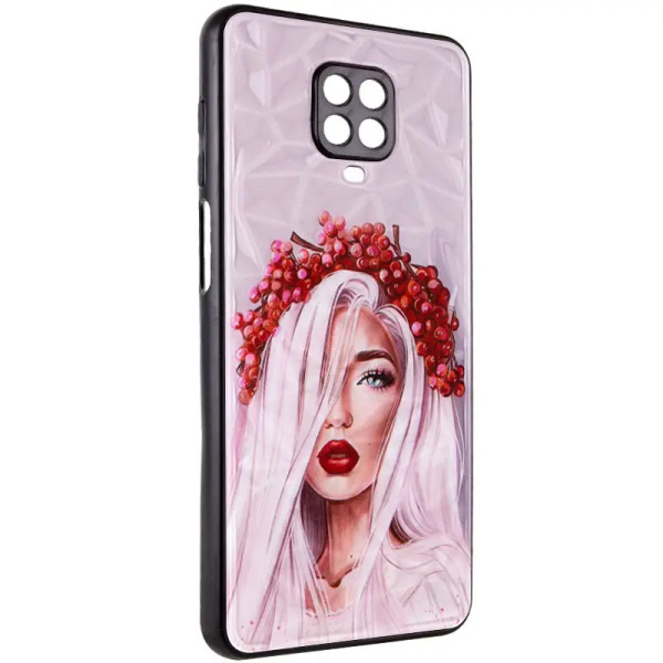 Накладка Prisma Ladies для  Xiaomi Redmi Note 9 Pro Ukrainian Girl