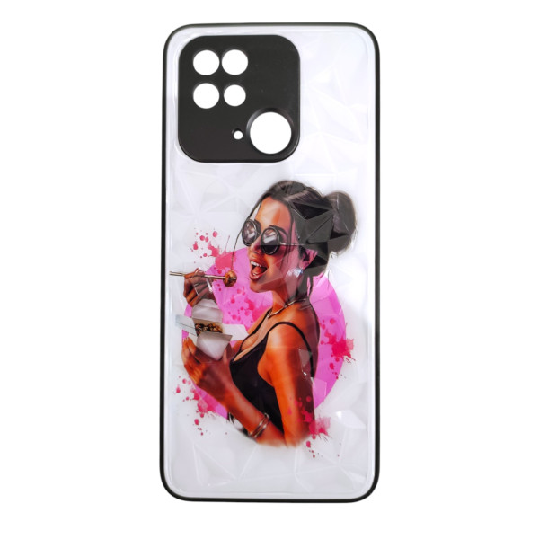 Накладка Prisma Ladies для Xiaomi Redmi 10C Pink Sun