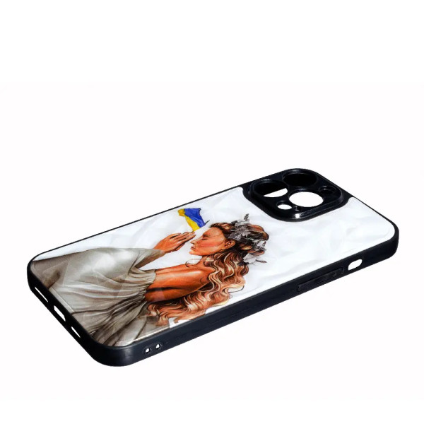 Накладка Prisma Ladies для Apple iPhone 13 Pro Max Ukrainian with Flag