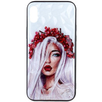 Накладка Prisma Ladies для Apple iPhone X/Xs Ukrainian Girl