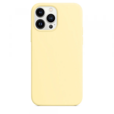 Чохол Apple Silicone Case для iPhone 14 Pro Max Mellow Yellow