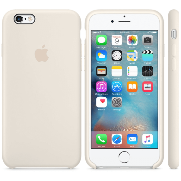 Чохол Apple Silicone Case для iPhone 6/6s Antique White