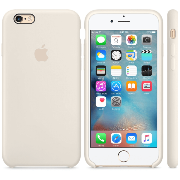 Чохол Apple Silicone Case для iPhone 6/6s Antique White