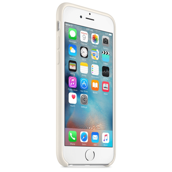 Чохол Apple Silicone Case для iPhone 6/6s Antique White