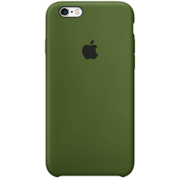 Чохол Apple Silicone Case для iPhone 6/6s Virid (Хаки)