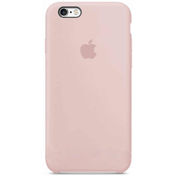 Чохол Apple Silicone Case для iPhone 6/6s Pink Sand