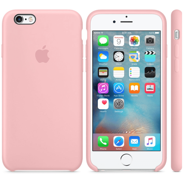 Чохол Apple Silicone Case для iPhone 6/6s Pink